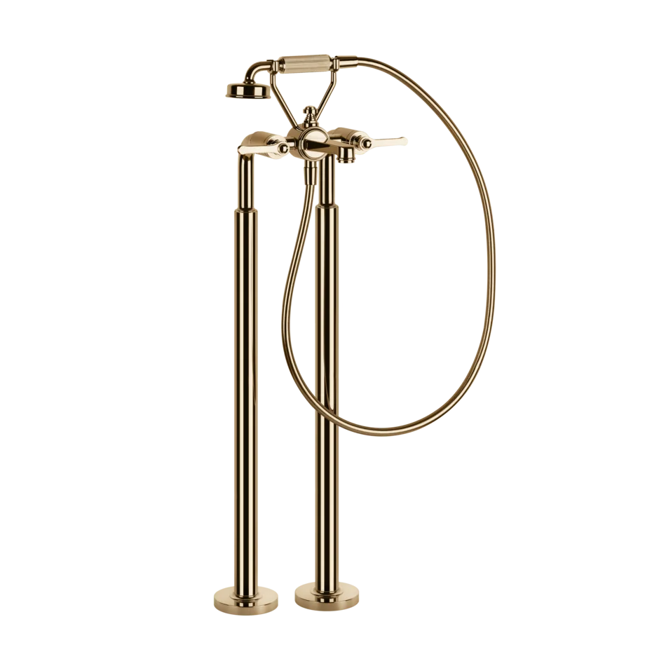 Смеситель для ванны 65128 735 Gessi Venti20 ТЕПЛАЯ БРОНЗА PVD 65128735