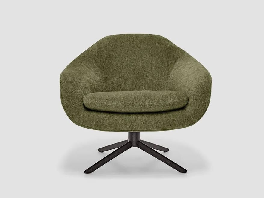 Вращающееся кресло с подлокотниками Arketipo крупным планом ARCH-00072893 - Вид №1