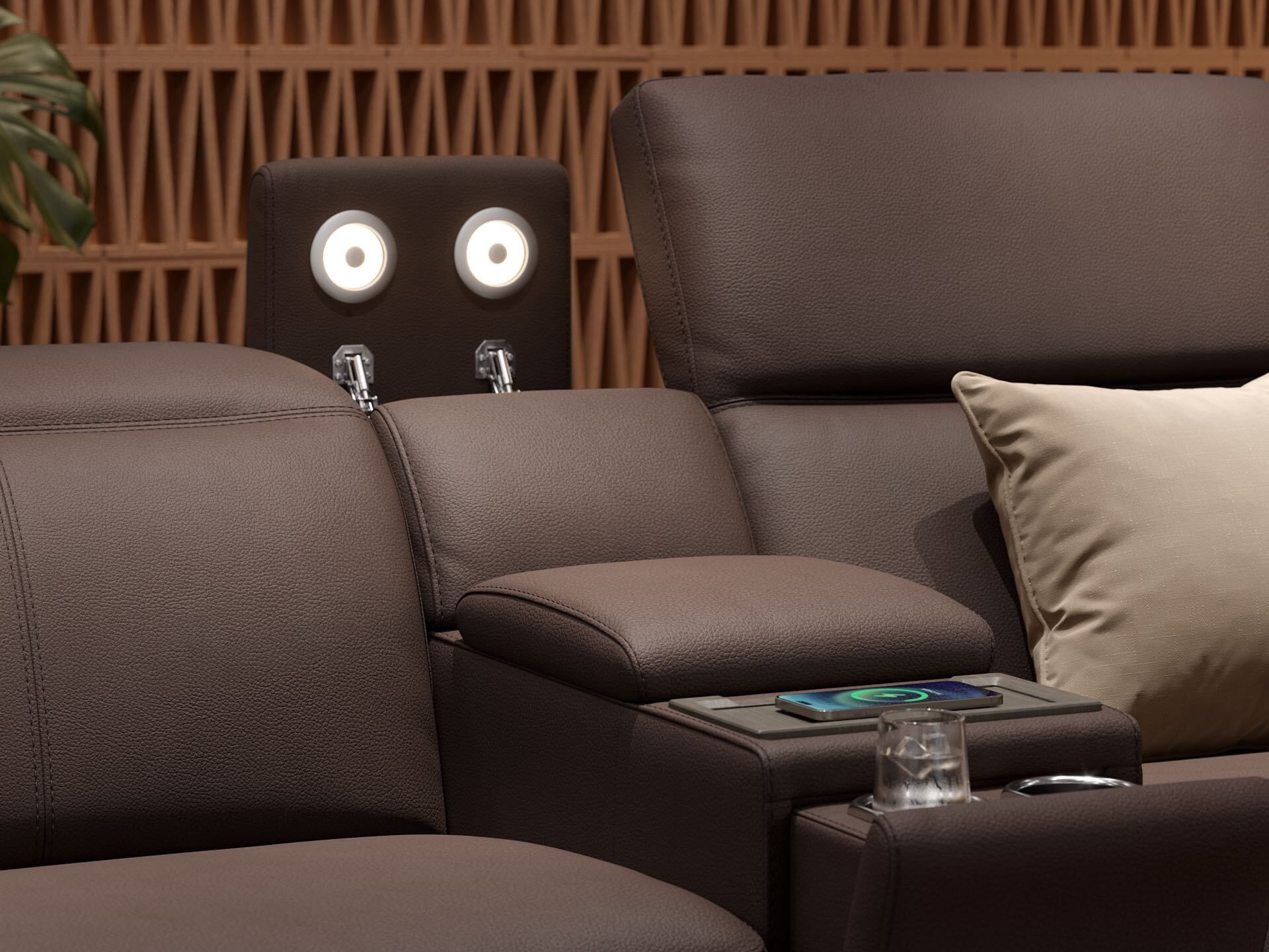 Кожаный угловой диван Sofanella тысячный ARCH-00022714 - Вид №7