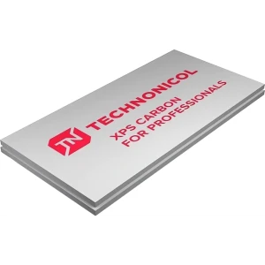 Экструдированный пенополистирол XPS 50 мм Технониколь Carbon Eco/Карбон Эко 580x1180 мм 0.69 м²