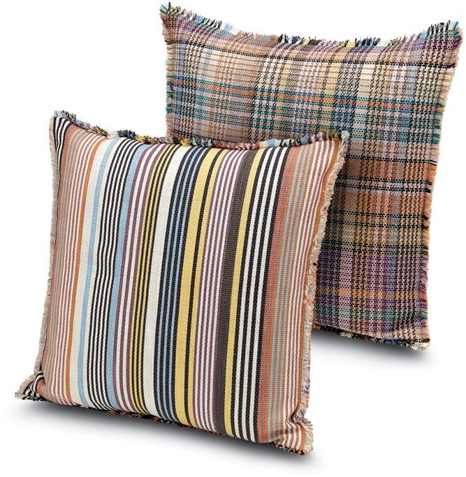 MissoniHome Подушка из двухсторонней жаккардовой ткани Alps sun-id-1477522 - Вид №1