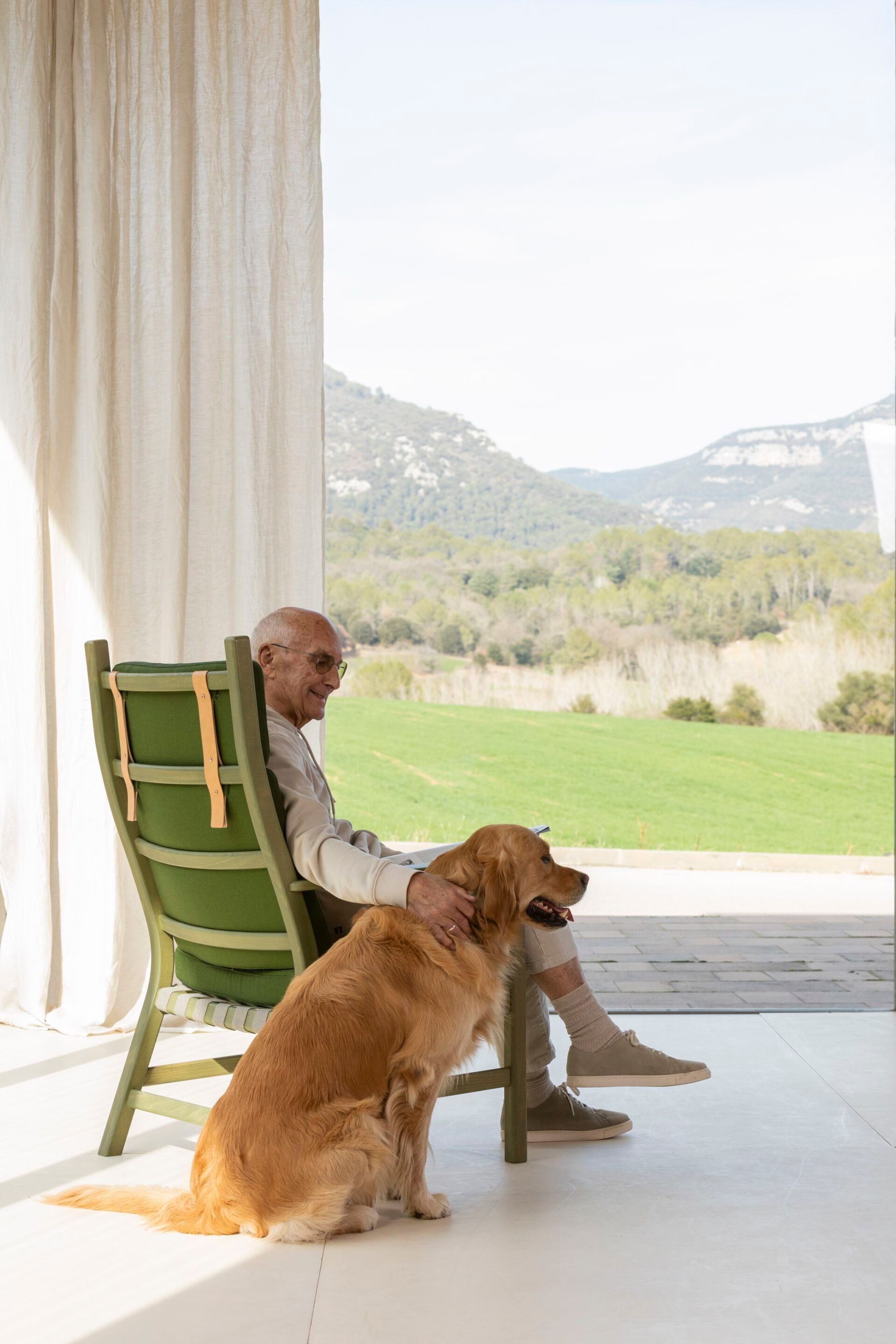 Кресло из бука с подлокотниками Vergés Mediterránea ARCH-00053857 - Вид №8