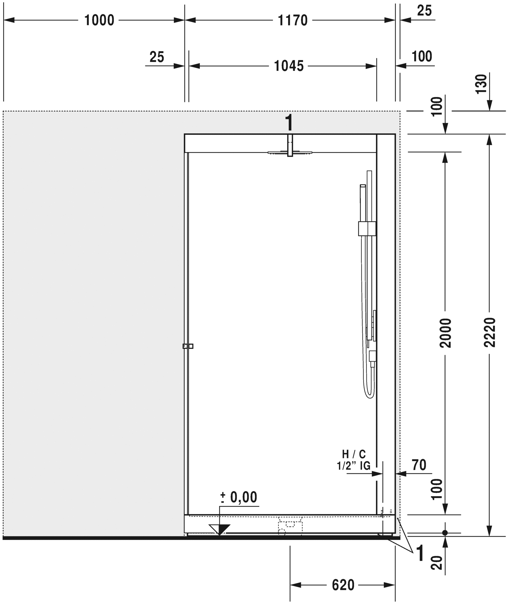 750722002011000 Сауна Inipi Ama, пристенный и угловой вариант Inipi #7507 3350 x 1170 x 2220 мм
Исполнение: белый глянцевый (декор) Белый глянцевый декор Duravit  - Вид №5