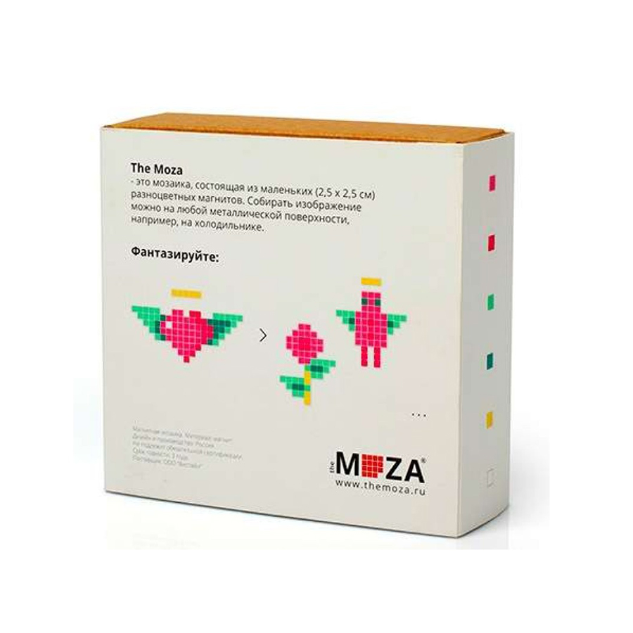 Mel19-15 Мозаика магнитная moza "сердце с крыльями", 84 элемента Melompo  - Вид №3