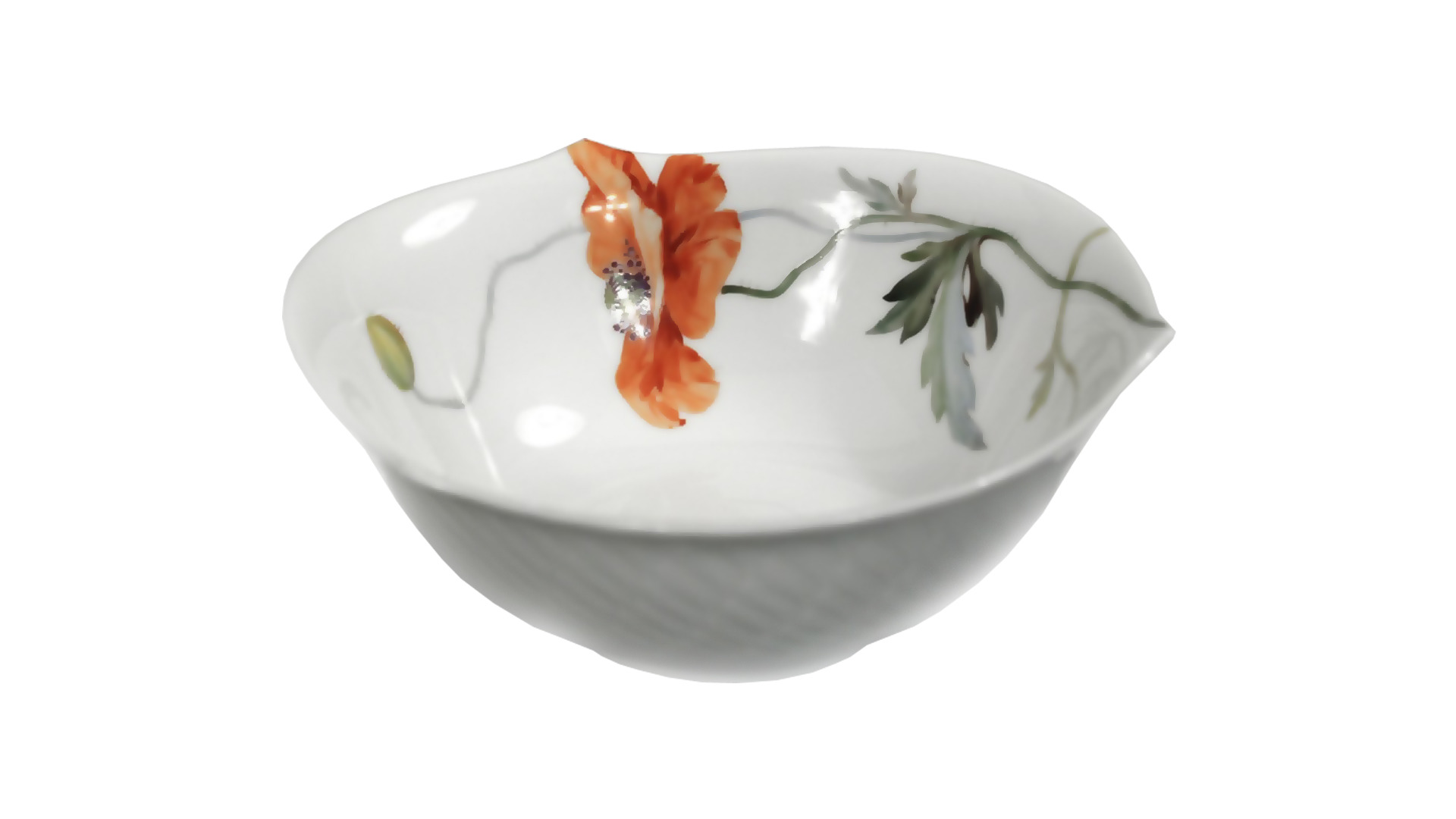 10629076 Meissen Сервиз столовый 6/28 "Игра волн, рельеф, маки" Фарфор, Керамика  - Вид №3