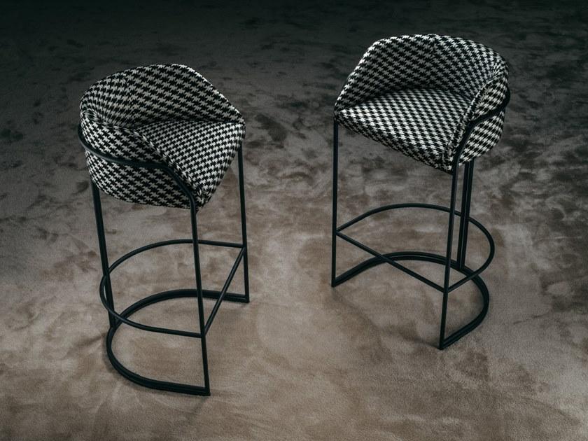 GIOPAGANI Высокий стул с обивкой Esprit noir sun-id-1463229 - Вид №1