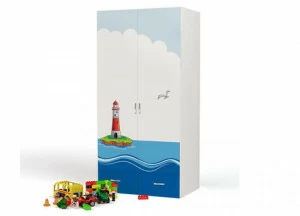 Шкаф ABC-KING 2х дверный Ocean