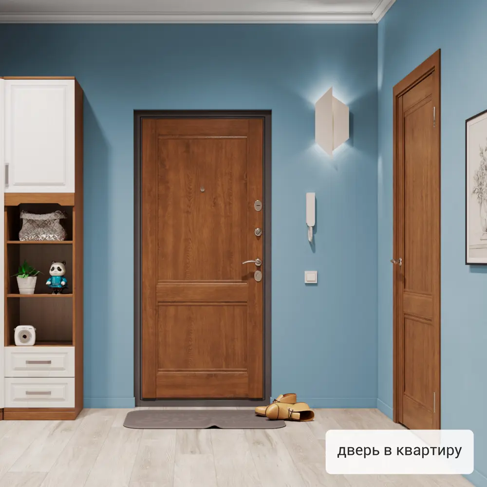 Дверь входная металлическая Берн 950 мм правая цвет тоскана TOREX STLM-2118210 - Вид №15