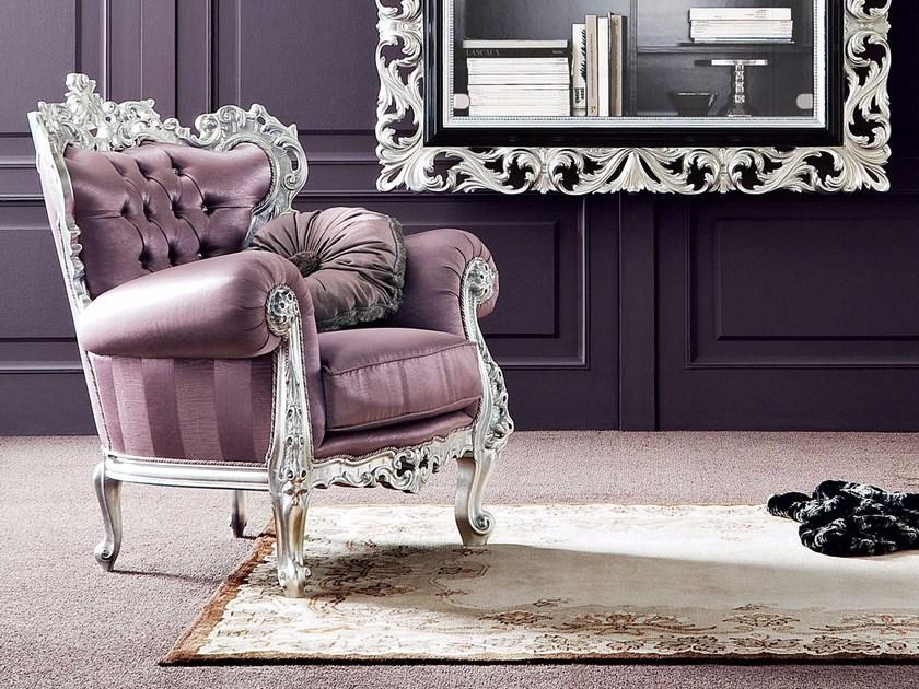 Modenese Gastone Кресло из мягкой ткани с подлокотниками Bella vita sun-id-1473812 - Вид №3