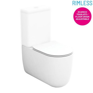 MIL130333 Компакт унитаз с бачком Голубой Olympia Ceramica Milady Италия