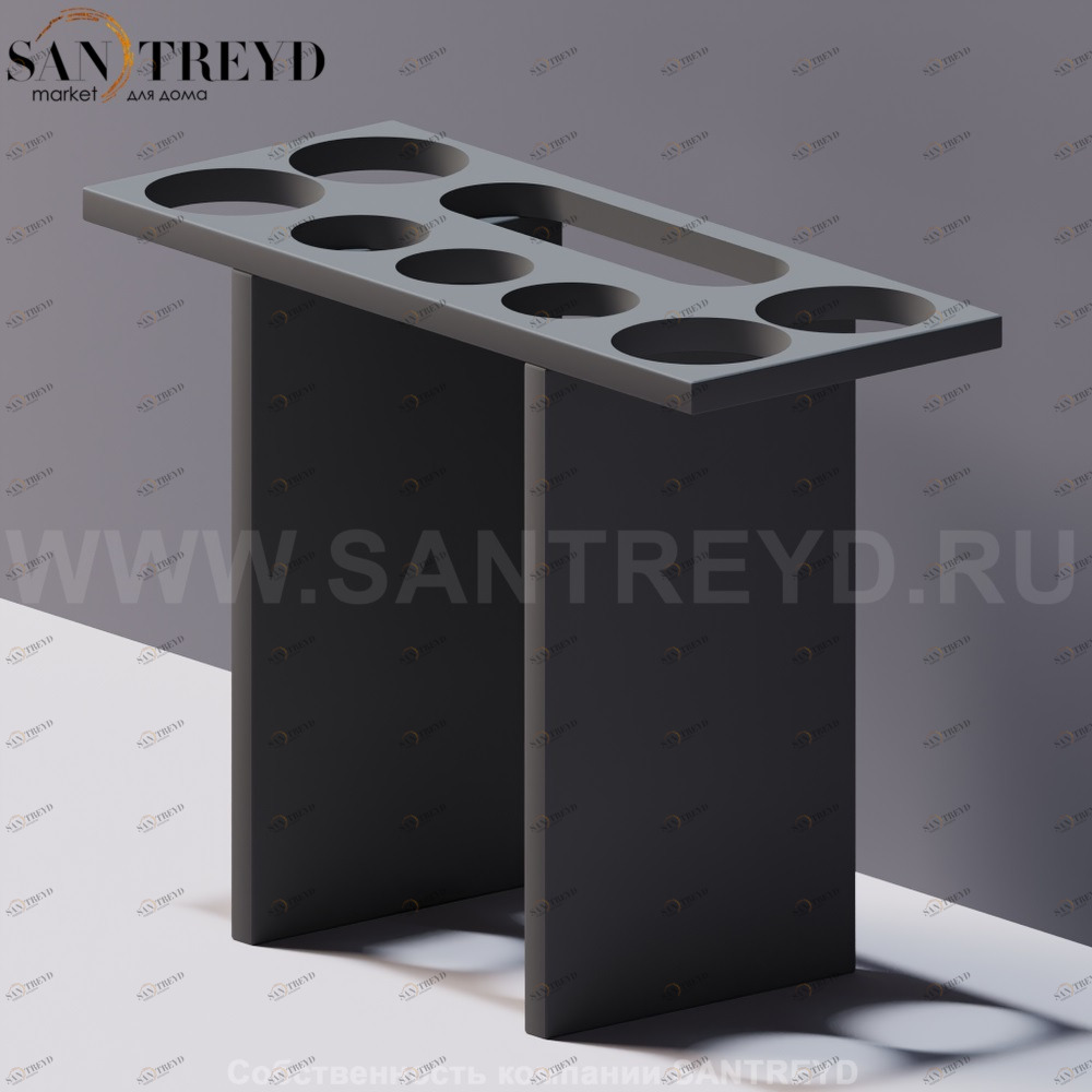 Agape PUZZLE Держатель зубных щеток для малой высокой коробки ALEG531GR