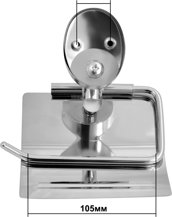 2512.004 Держатель для туалетной бумаги с крышкой Solinne 16052 нержав сталь PUFF  - Вид №7