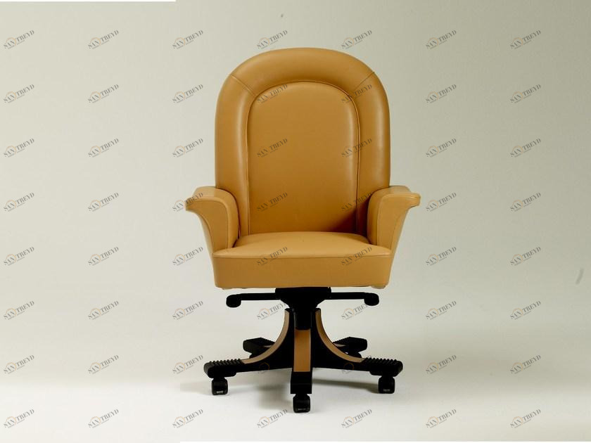 i 4 Mariani Регулируемое по высоте вращающееся кожаное кресло руководителя с подлокотниками на колесиках Summit sun-id-1488329