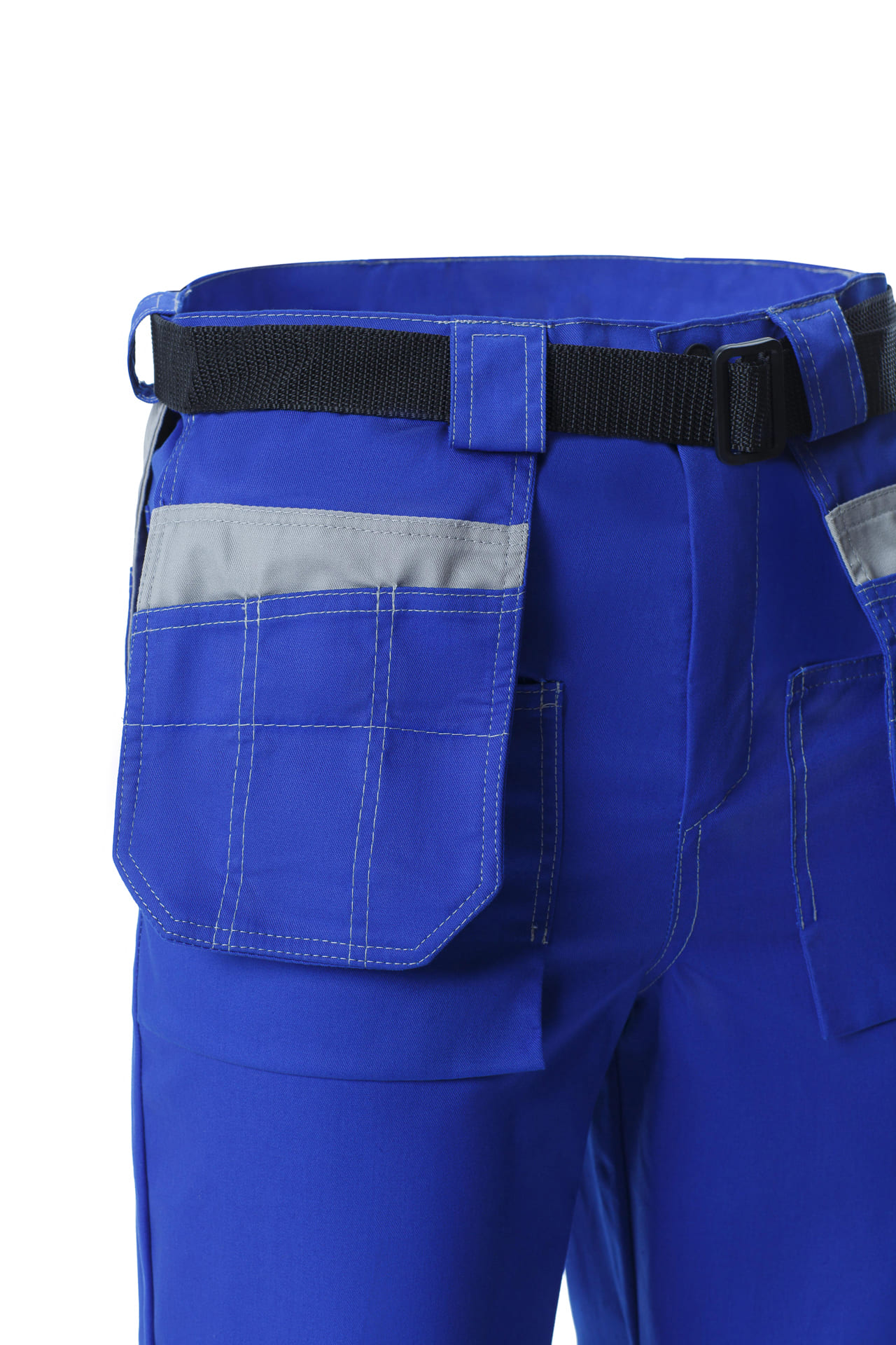 65236 Костюм "Профессионал-1" василек-светло-серый  Летняя спецодежда  размер 60-62/182-188  - Вид №13