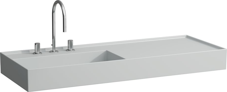 H8133320001581 Раковина, полочка справа, со специальным скрытым сливом LAUFEN PRO - Вид №9