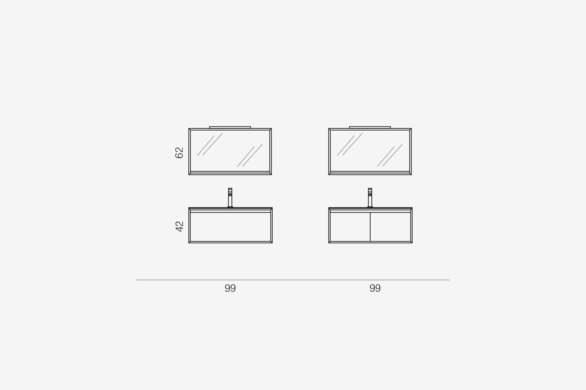 Комплект мебели 07 Arcom E.45 STARC110 - Вид №2