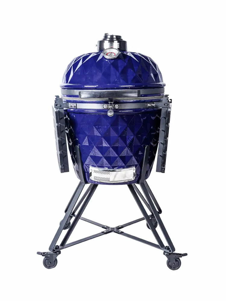 91595852 Гриль для барбекю Diamond egg XLDE02/Blue толщина 30 мм 125x65x65 см STLM-0961819