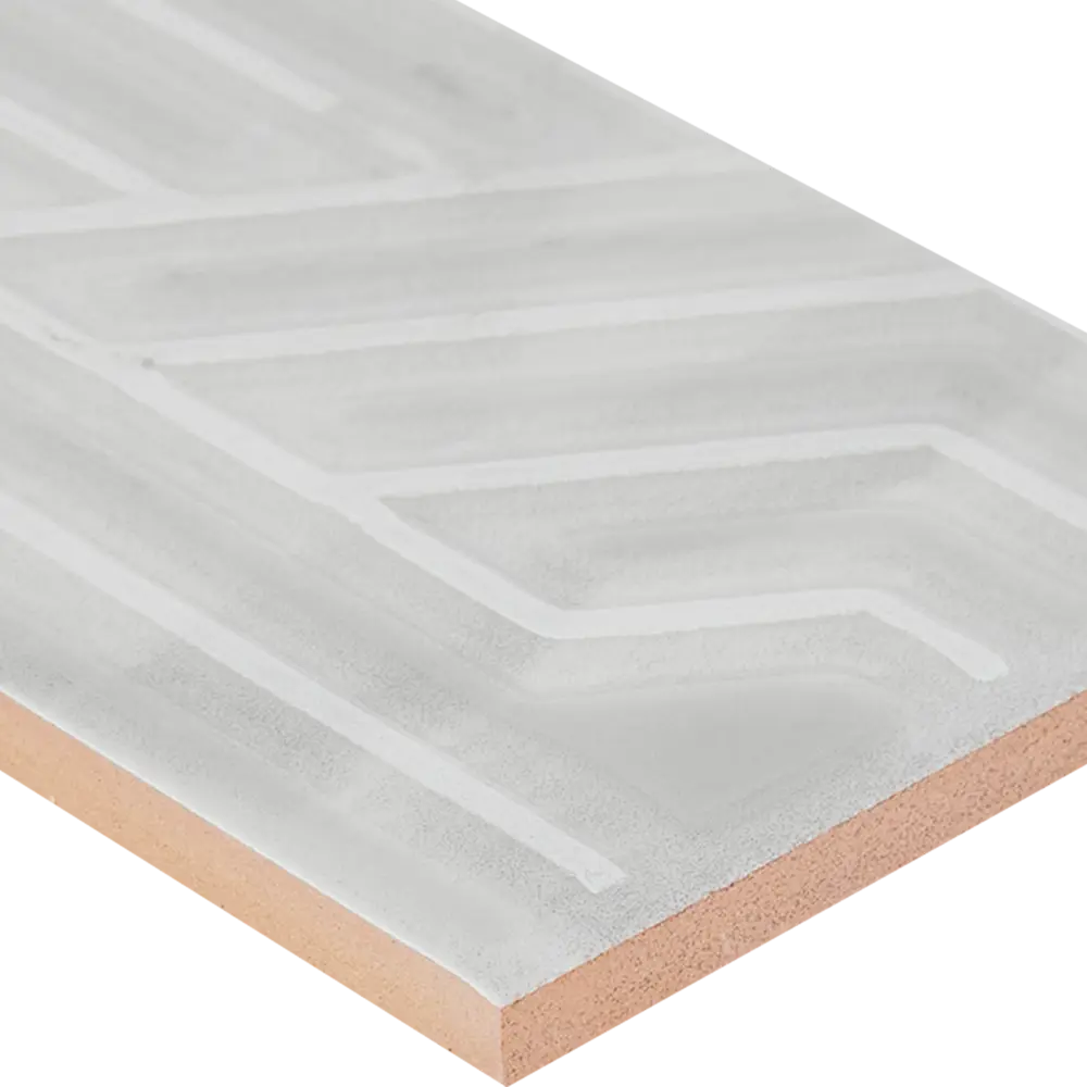 Бордюр Axima Комо G2 50х7.5 см белые линии STLM-2051544 - Вид №1