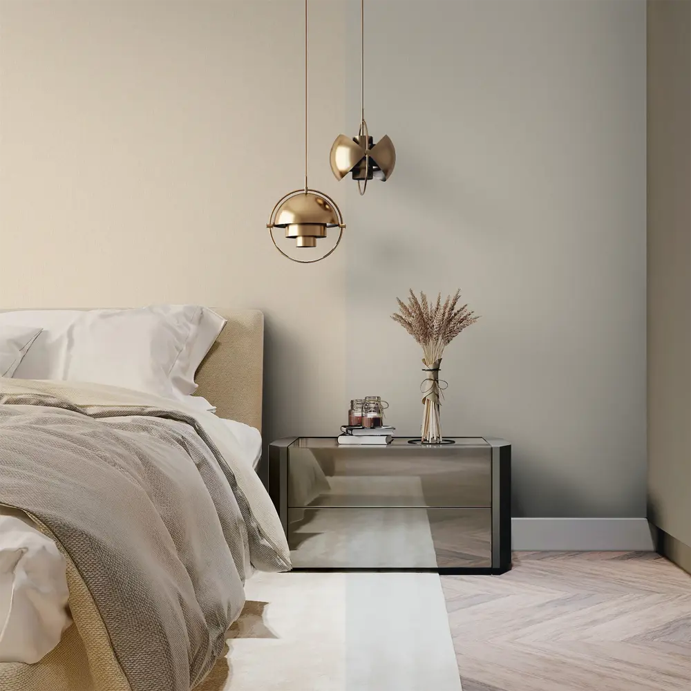 Флизелиновые обои Wallsecret Campo бежевые 1.06 м 89400480 STLM-1370452 - Вид №5