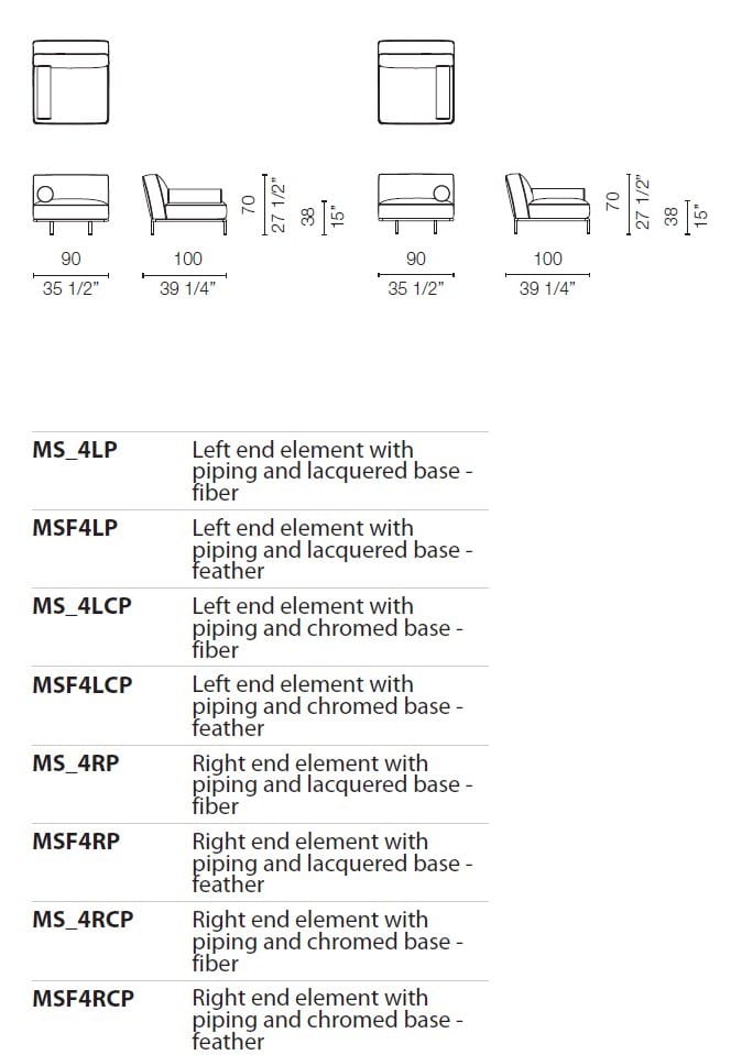 Съемный диван CAPPELLINI Cap Martin Sunset ARCH-00087904 - Вид №15