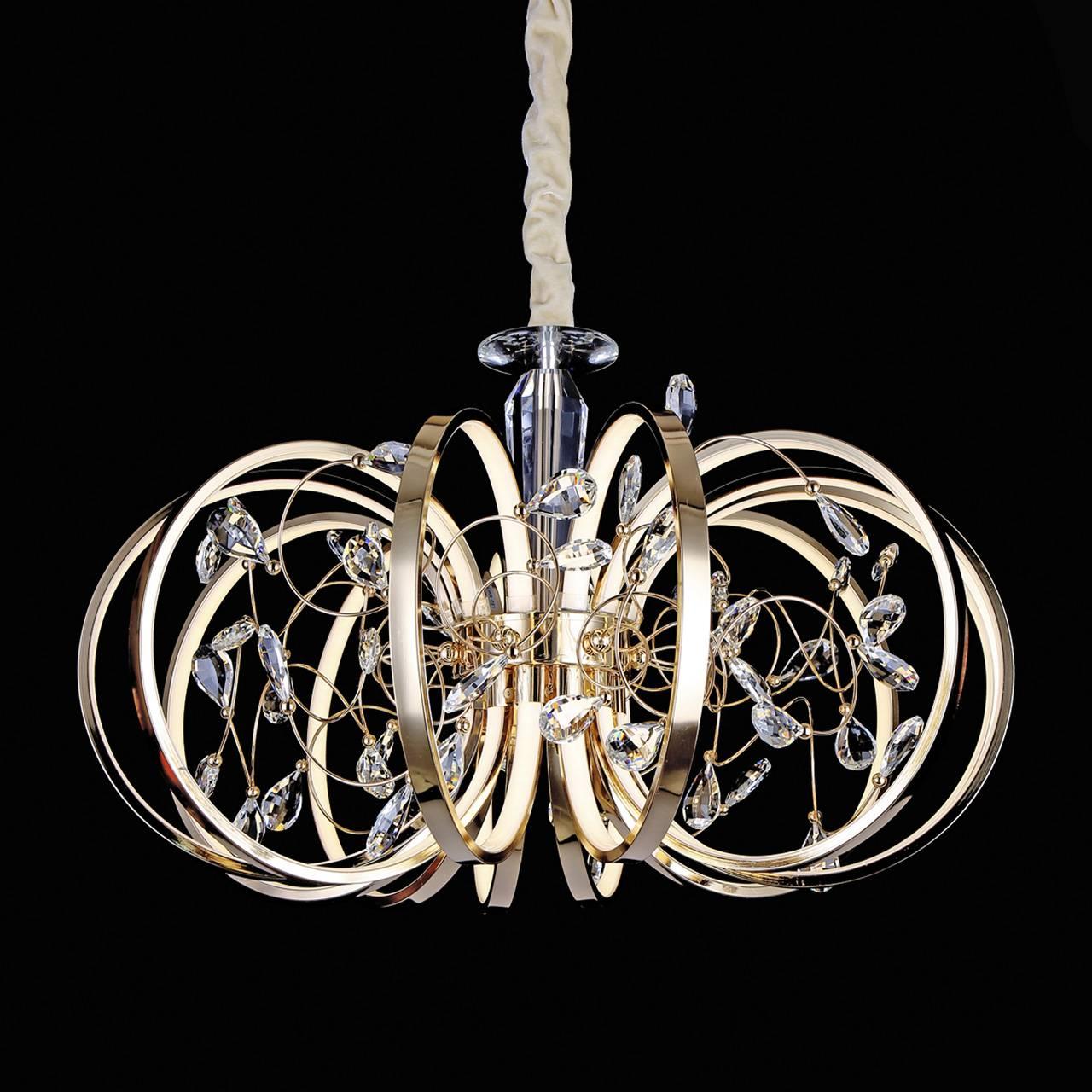 Подвесной светодиодный светильник ST Luce SL923.203.12 ST LUCE ДИЗАЙНЕРСКИЕ, SL923.20 072457 Золотой  - Вид №1