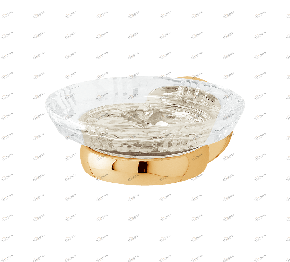 Gentry Home Держатель стакана с кристаллами Oxford Темное золото sun-id-1075179