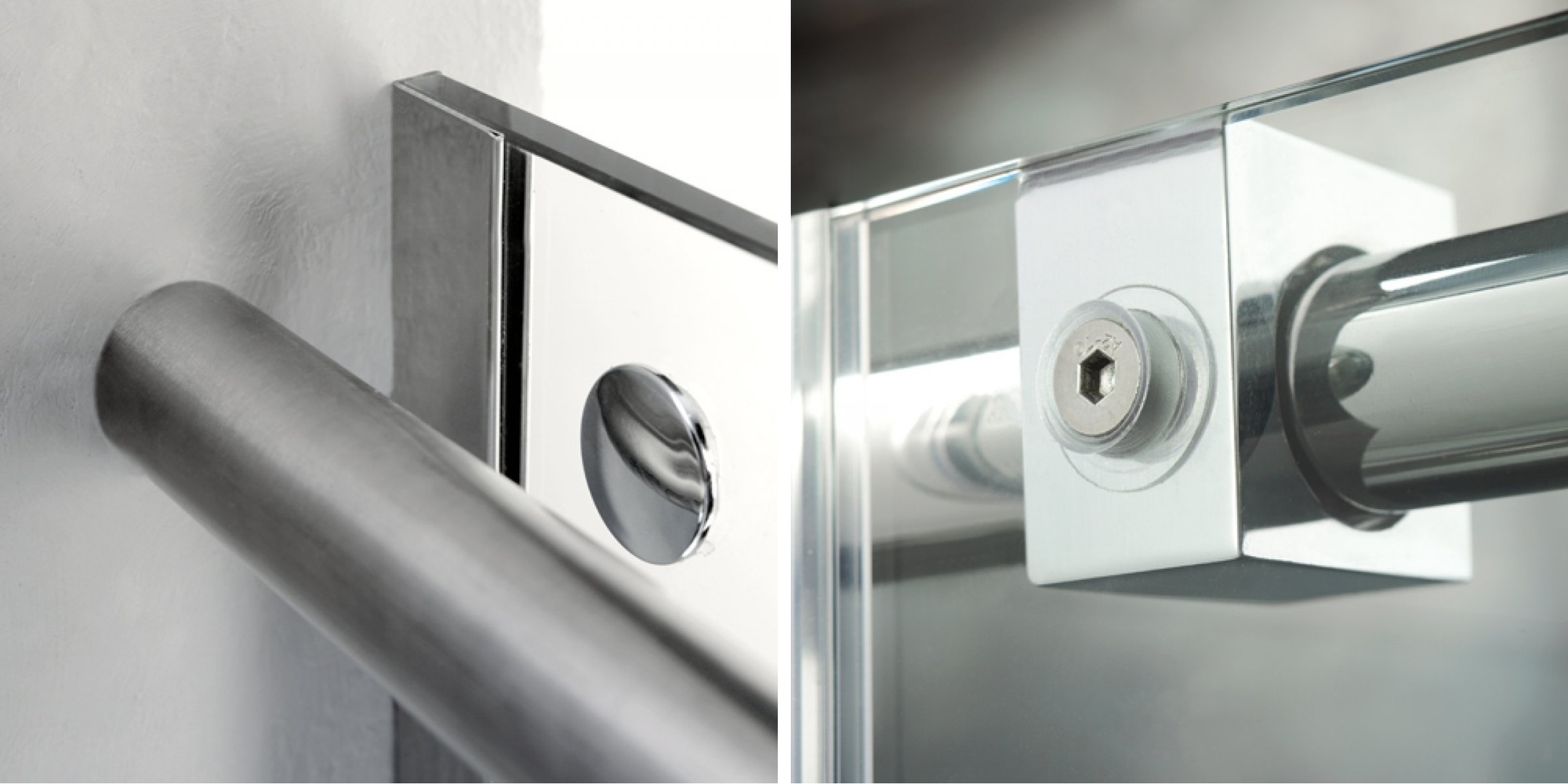 Душевое ограждение Look L02 160 см Karolitalia BLUBLEULOOKL02160 - Вид №1