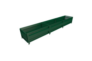 17773750 Сборная грядка GU 0.5х3 м, зеленая 30011_GU503Gr Delta-Park