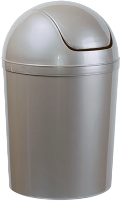 91070973 Мусорное ведро Dust Bin Swing Top 15 л цвет серебряный STLM-0468183 PLAFOR