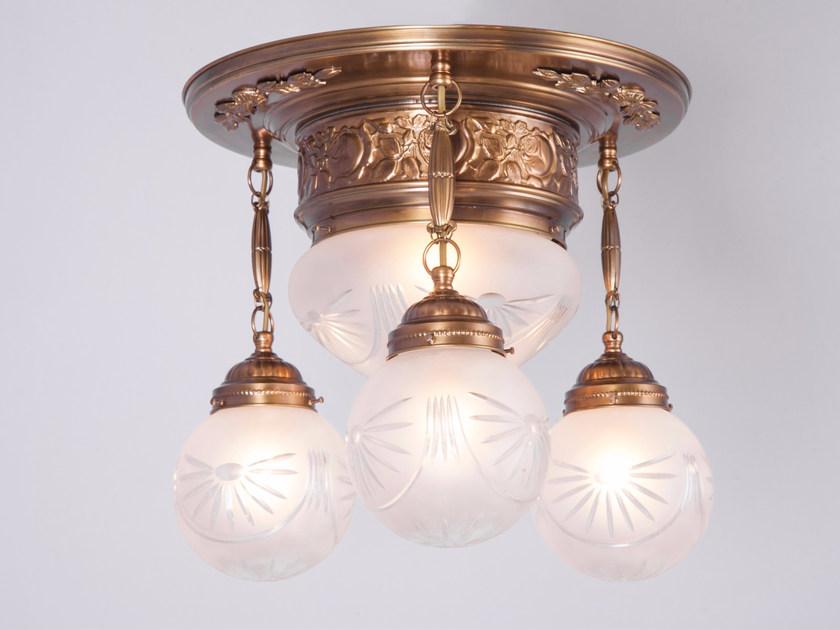 Patinas Lighting Потолочный светильник из латуни Pecs sun-id-1423623 - Вид №2