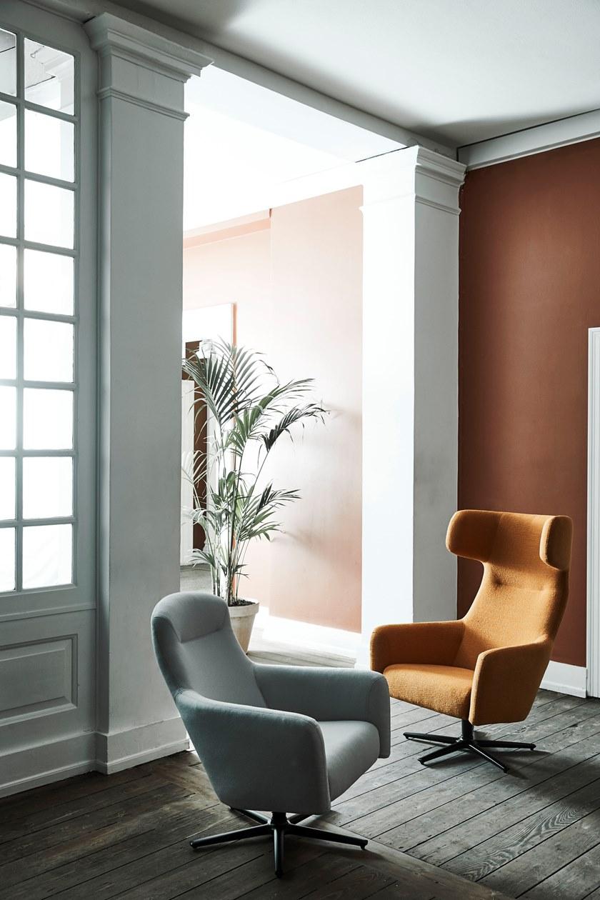 SOFTLINE Стул Wing на 5 спиц с высокой спинкой Havana sun-id-1429094 - Вид №4