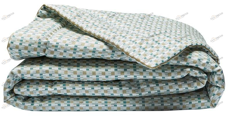 Alexandre Turpault Покрывало с двусторонним графическим узором из льняной ткани Territoire sun-id-1346734