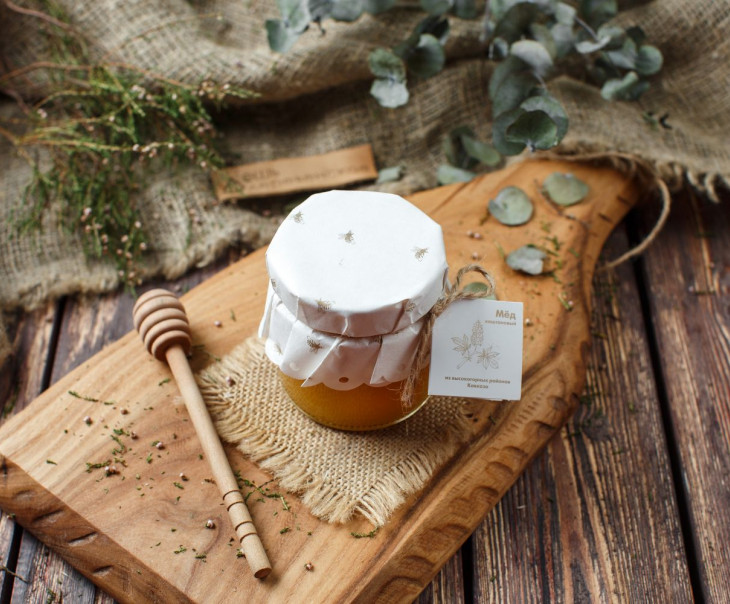 5903 Мед горный каштан_250 г. Урожай 2021 г. Вкусляндия 