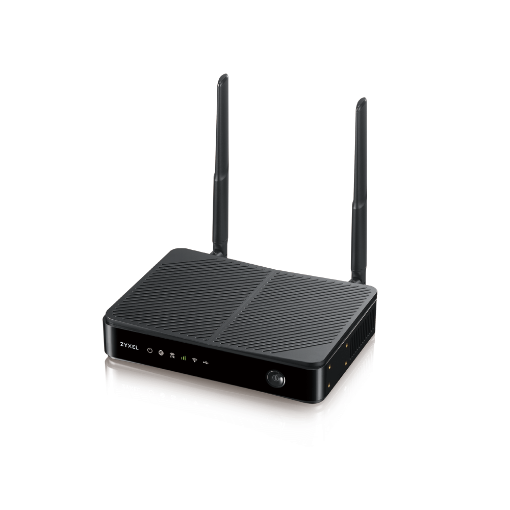 LTE3301-PLUS-EU01V1F lte3301 indoor lte router, 802.11ac (2,4 и 5 ghz) up to 300+867 mb/s, lte/3g/2g, 2 sma-f for external lte antennas, 4xlan ge (1xwan ge), 1xusb2.0 ZyXEL Santreyd  - Вид №3