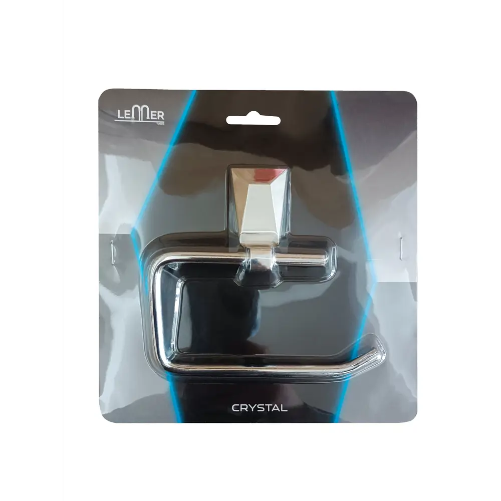 Держатель для туалетной бумаги Lemer Crystal цвет хром STLM-2092296 - Вид №1