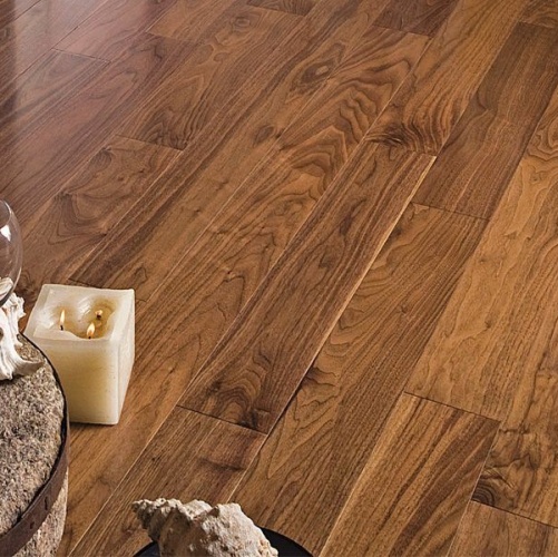 Паркетная доска Coswick Классическая Американский Орех американский Рустик (Гладкая) 300…1845х107,95 мм 13213201 - Вид №1