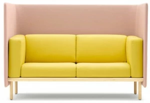 COR 2-х местный тканевый диван с высокой спинкой Floater