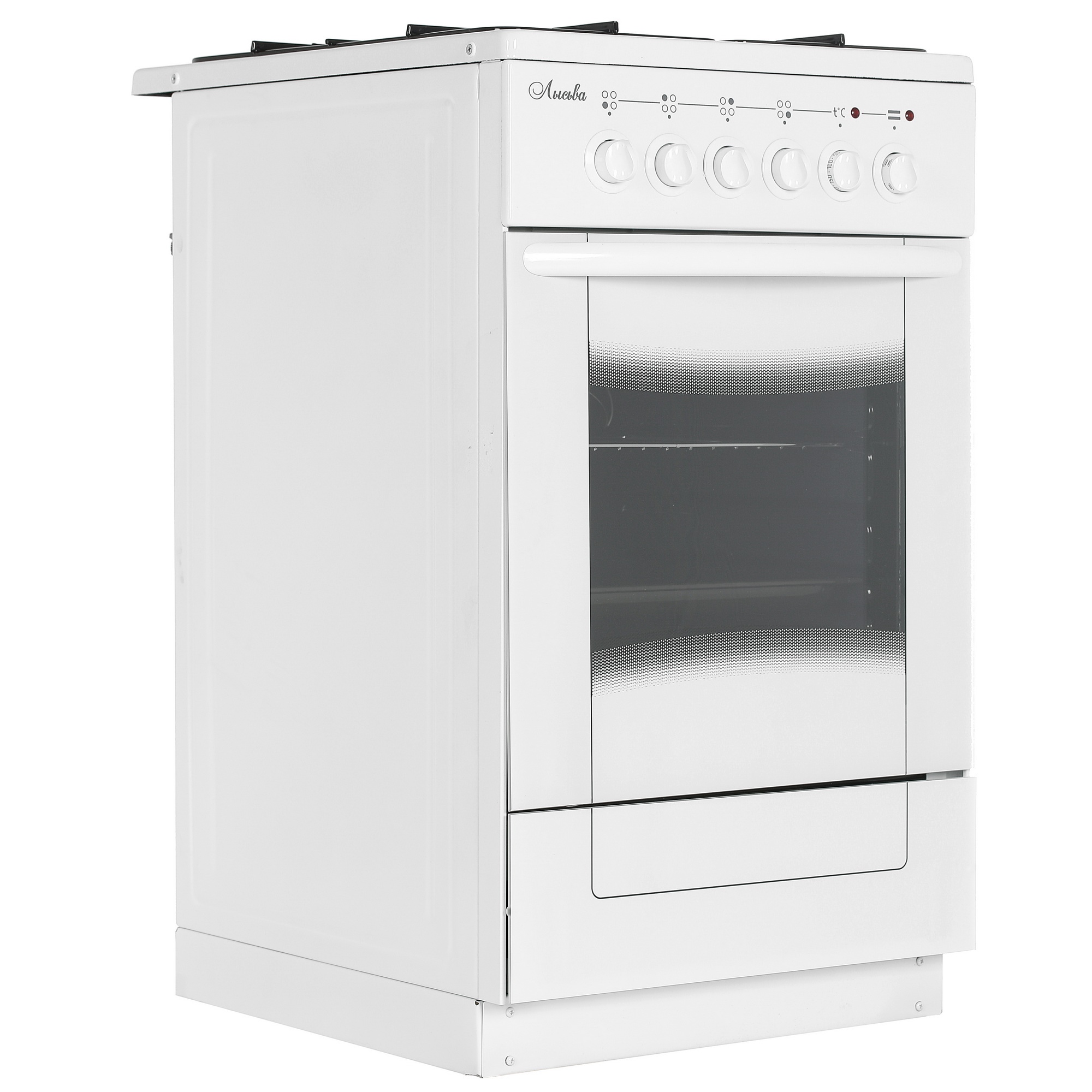 8139407 Комбинированная плита Лысьва ЭГ 401 M2C-2у белый STDN-0023169 - Вид №1