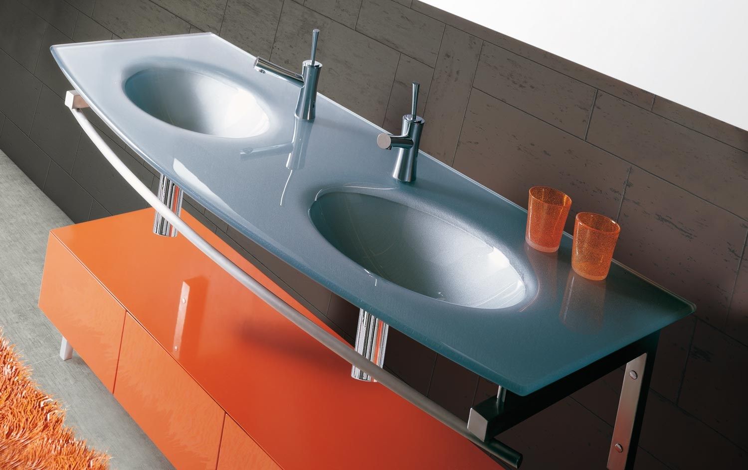 Двойной подвесной умывальник LASA IDEA ARCH-00104668 - Вид №1