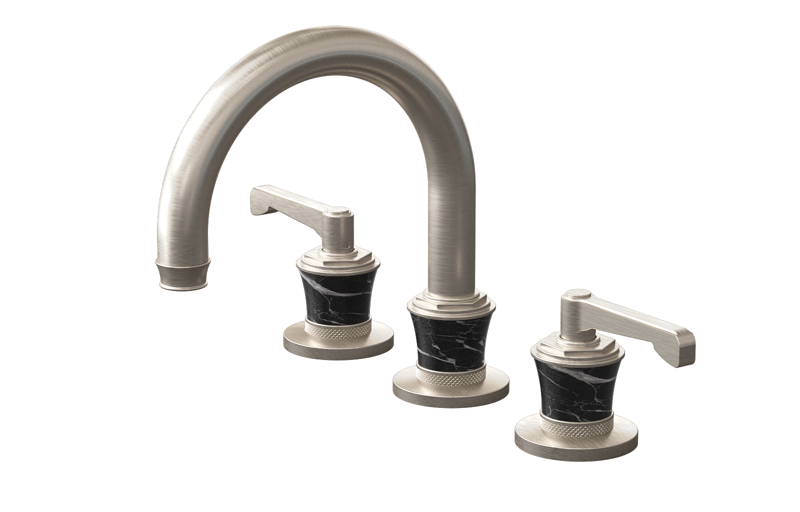 E-11612-R4MB-LM60B-BNi Смеситель для умывальника на 3 отвертия GRAFF Vignola