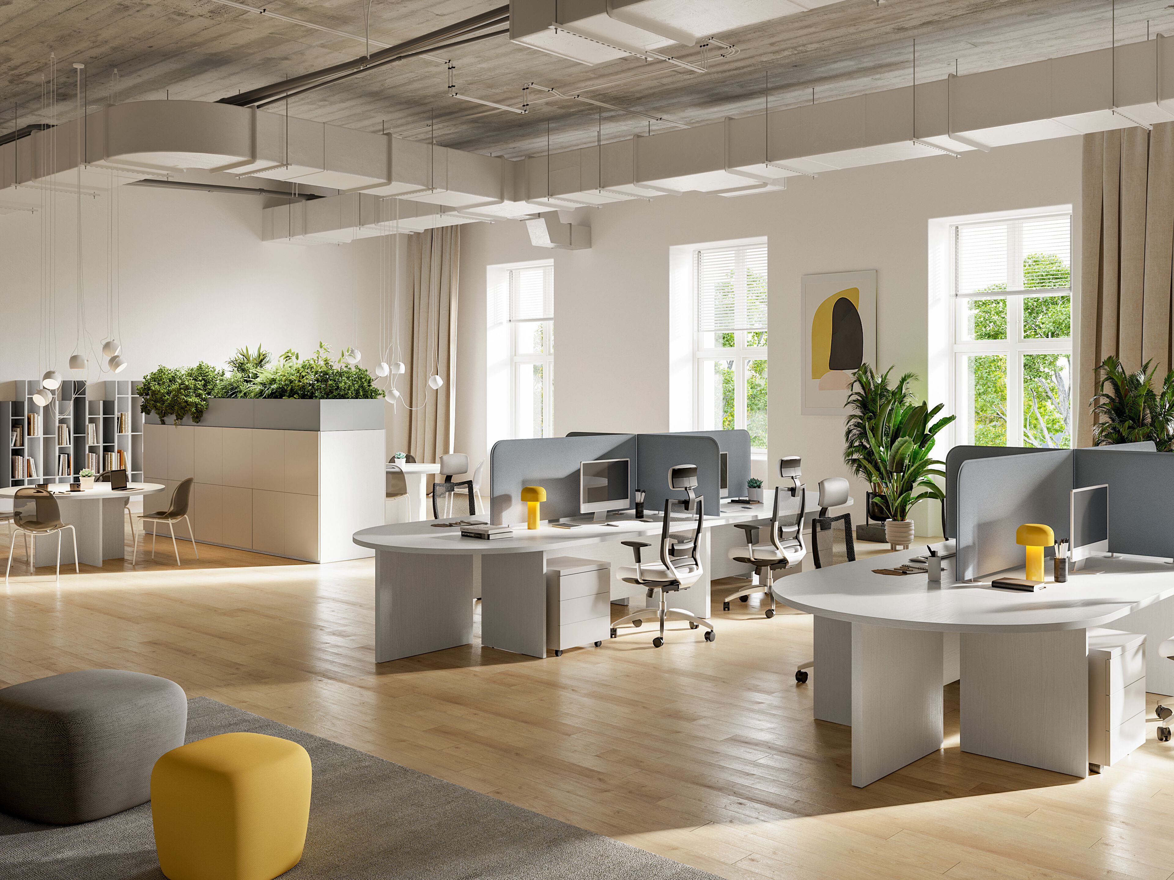 Несколько рабочих столов Giessegi OfficeTime ARCH-00007157