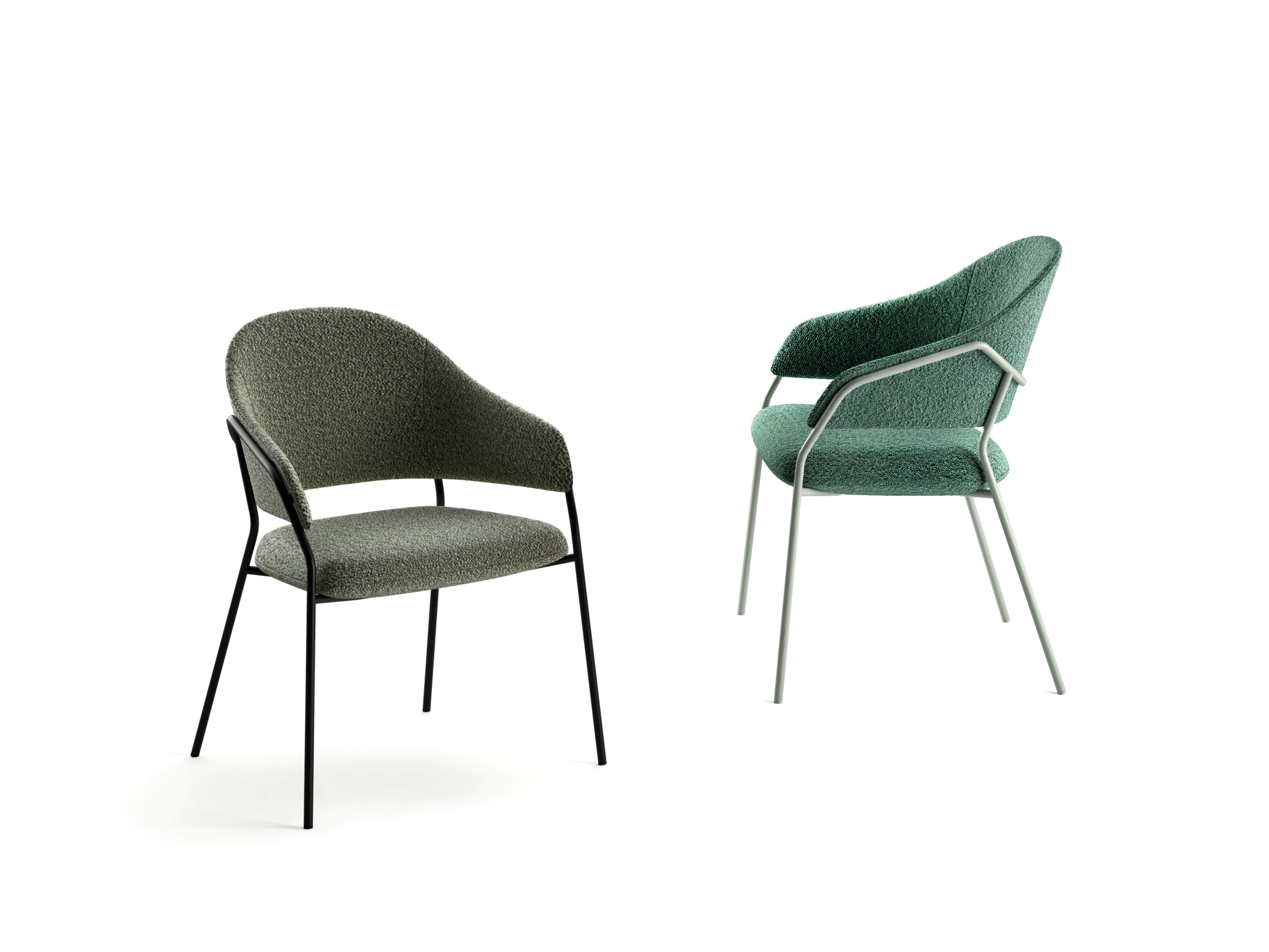 Тканевый стул с подлокотниками Innova Imbottiti ATHENA ARCH-00129935