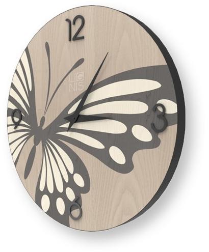 LIGNIS® Настенные часы из инкрустированного дерева Dolcevita animalier 10.007 / 10.085 - Вид №1