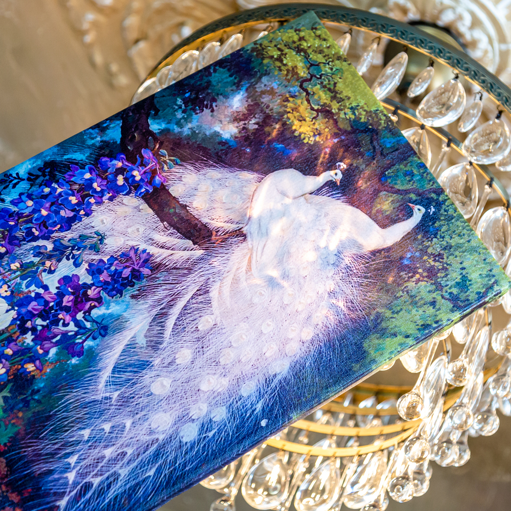 75080015 Картина «Королевский павлин», версия 3 (холст, галерейная натяжка) Object Desire  - Вид №1