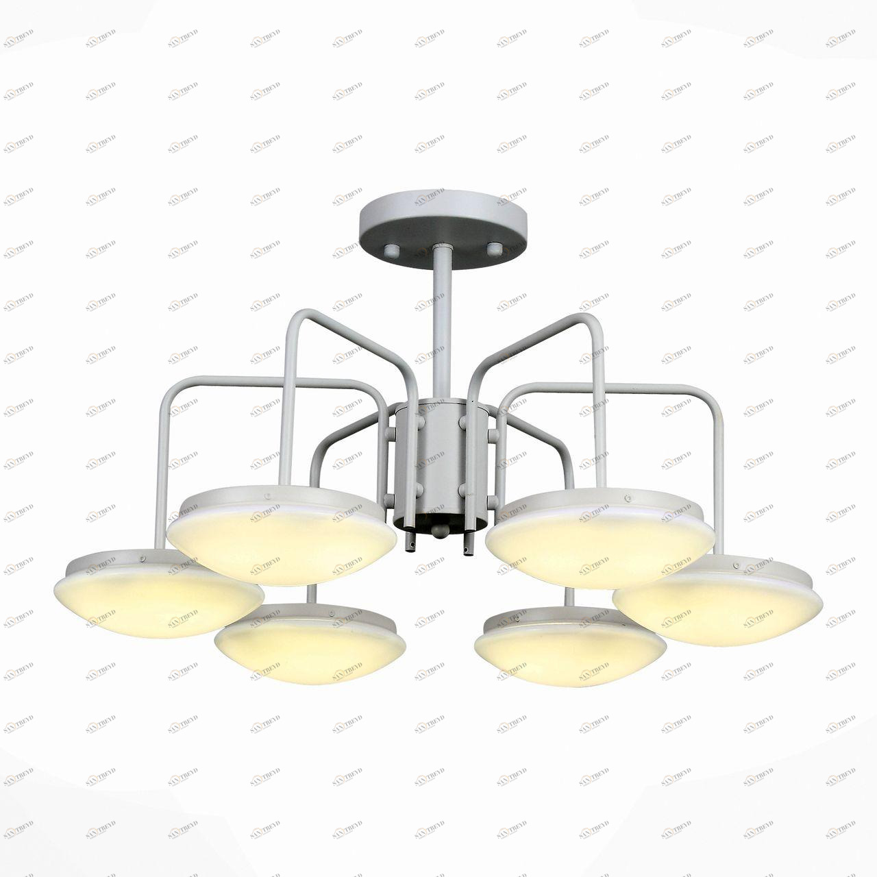 Потолочная светодиодная люстра ST Luce Pratico SLE120.502.06 ST LUCE PRATICO WHITE 109201 Белый 