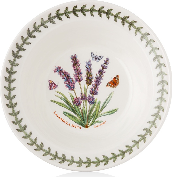 10579985 Portmeirion Тарелка для каши Portmeirion Ботанический сад.Лаванда 15см, фарфор Фарфор 