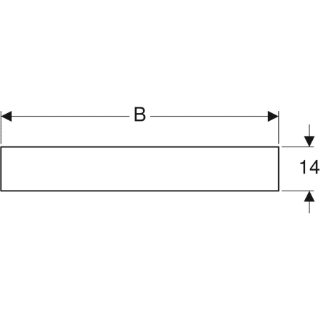 GEBERIT 500.570.JI.1 Зеркало с подсветкой Geberit Citterio  - Вид №2