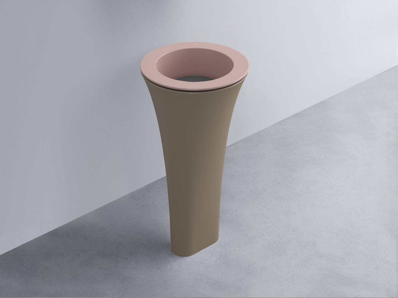 AMLA45-CP+AMPILT-CM+AMCOLT-AN Раковина Amedeo Tondo отдельностоящая cielo Enjoy + Amedeo Ceramica Cielo