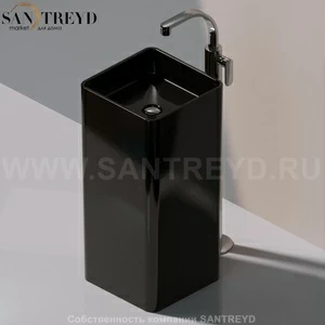 MW40C9017 Напольная раковина стоящая квадратная Ceramica Flaminia Mono