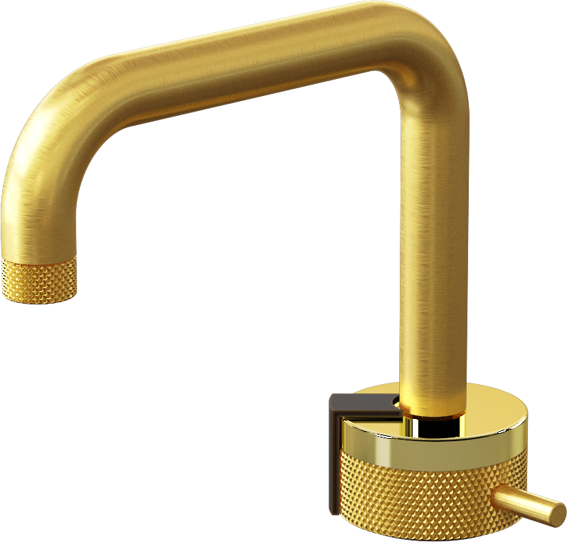 E-11500-R1PB-L2OB-BAU Однорычажный прогрессивный смеситель для раковины - излив 15,3см GRAFF MOD+